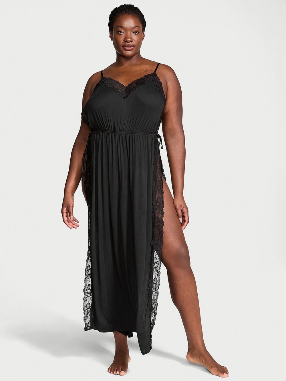 Victoria’s Secret lace trim slip dress women’s XL